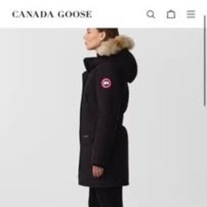 Vintage Canada Goose Trillium Parka – Real Down & Fur – Excellent Condition